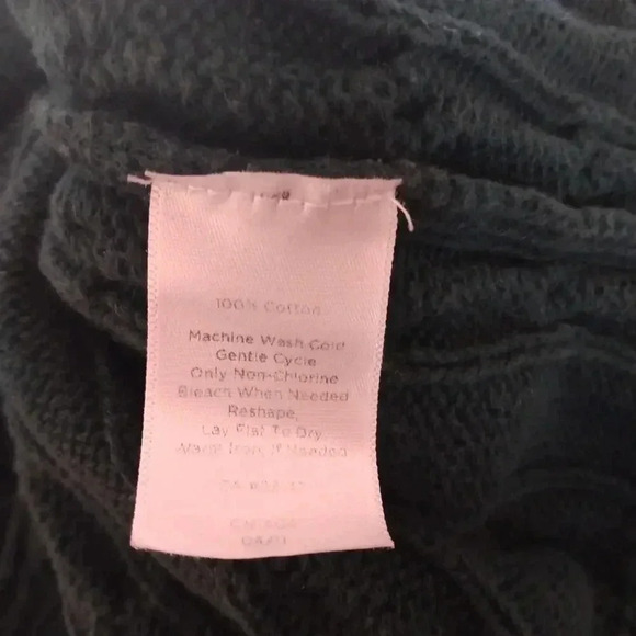 Talbots Dark Green Cable Knit Sweater Women's Small - Picture 12 of 12